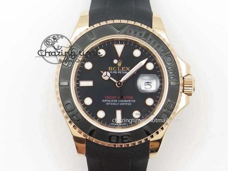 Edition 116622 Yacht-Master A2824 Noob Black Dial SS Best On Bracelet 0407